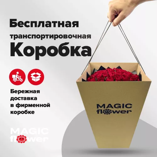 35 розовых роз в пленке
