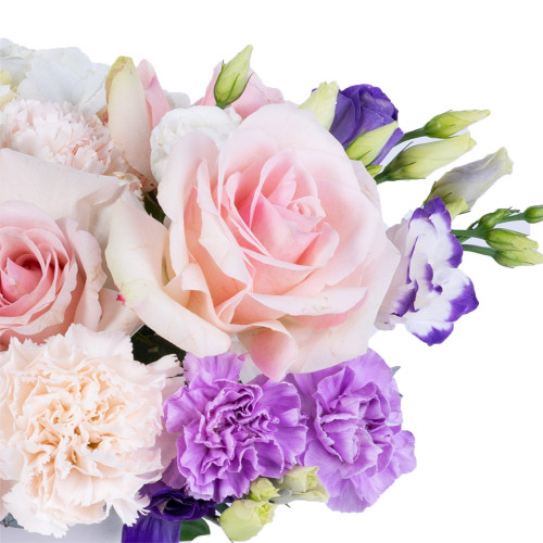 Цветы на годовщину свадьбы из гортензий, пионов и роз