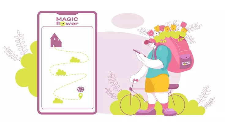 Букеты из живых цветов