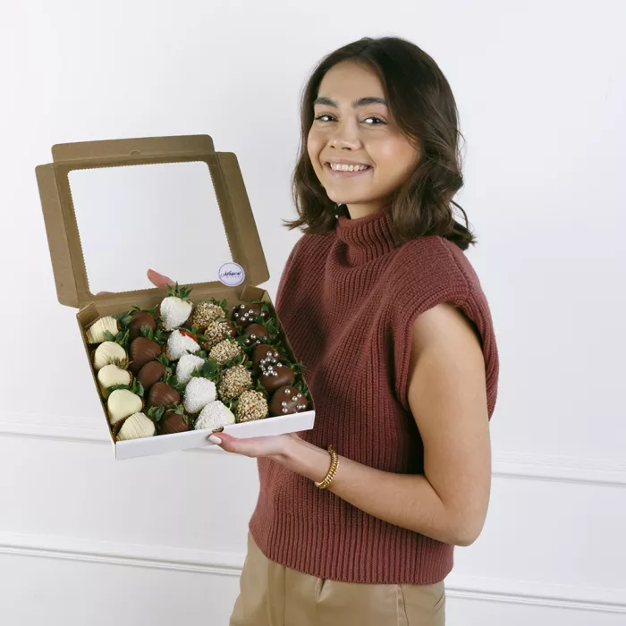 Коробочка Клубники 25шт