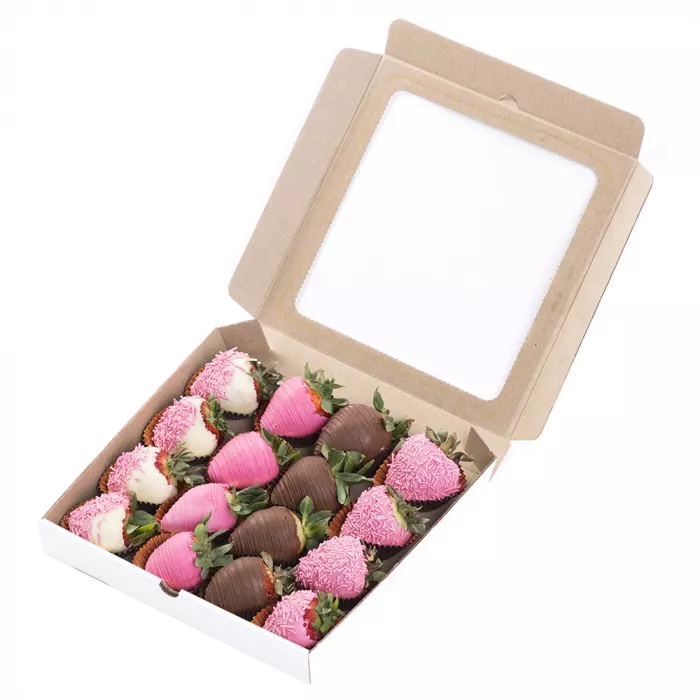 Коробочка Клубники 16шт