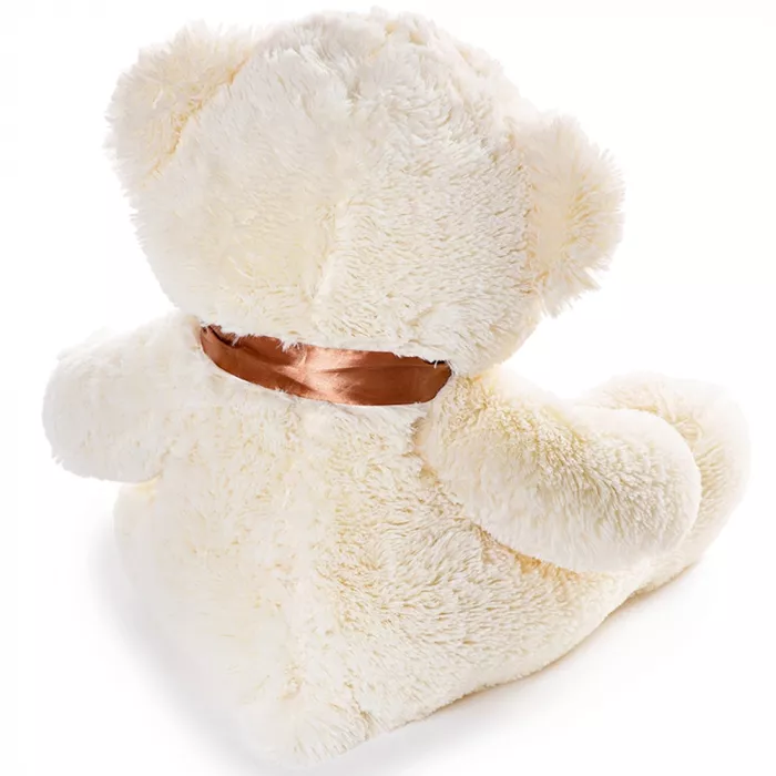 Мишка плюшевый белый