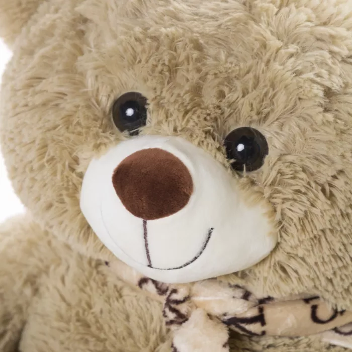 Мишка плюшевый коричневый