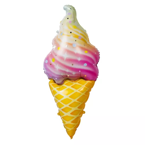Воздушный шар фигура Искрящееся мороженое