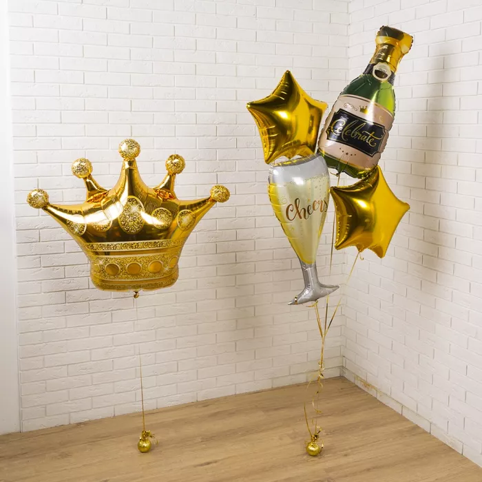 Композиция шаров Королевский вечер