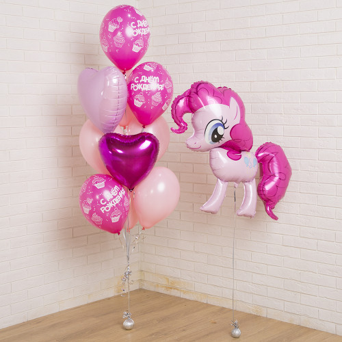 Композиция шаров с My Little Pony