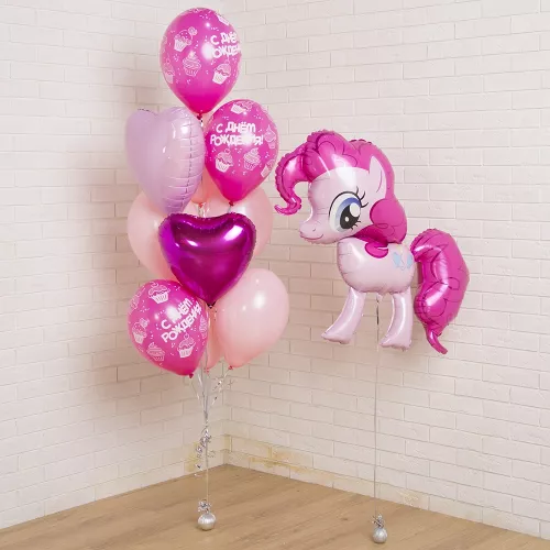 Композиция шаров с My Little Pony