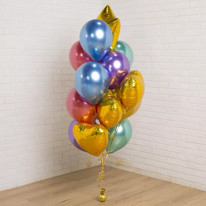 Букет шаров Яркие чувства