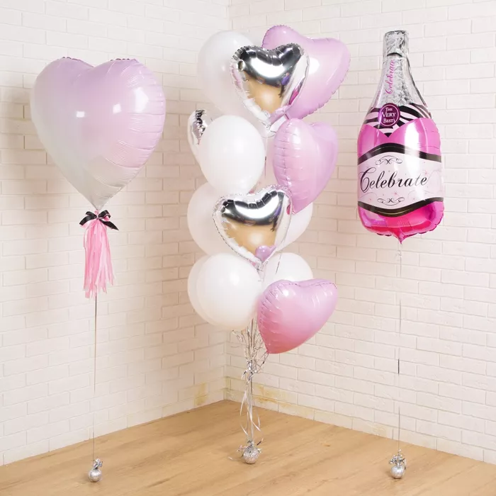 Композиция шаров Романтичное свидание Композиция шаров Романтичное свидание