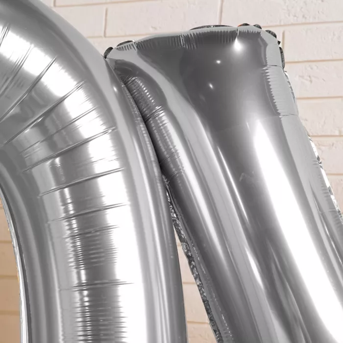 Фольгированный шар LOVE металик