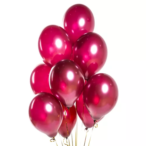 Букет из латексных шаров Бургундия