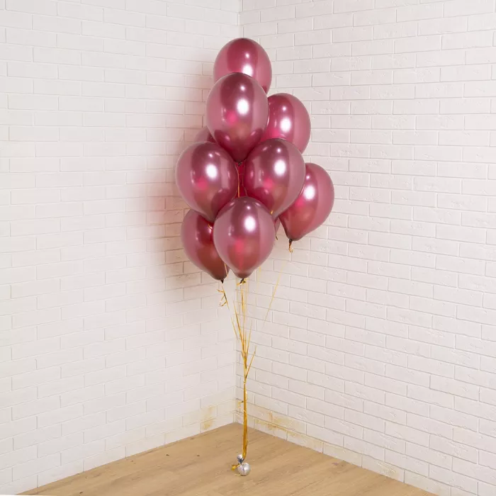 Букет из латексных шаров Бургундия Букет из латексных шаров Бургундия