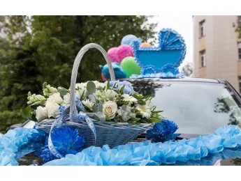 Как выбрать букет на выписку из роддома