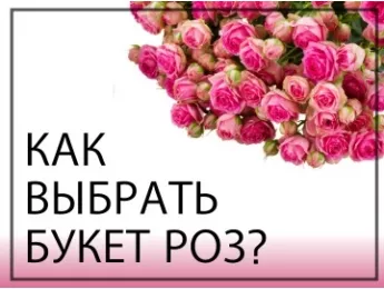 Как выбрать букет роз