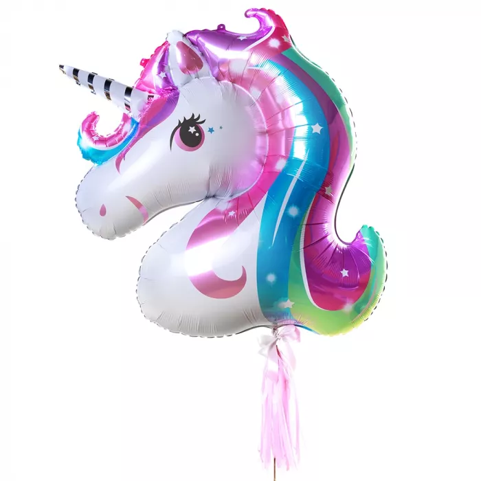 Композиция шаров с единорогом