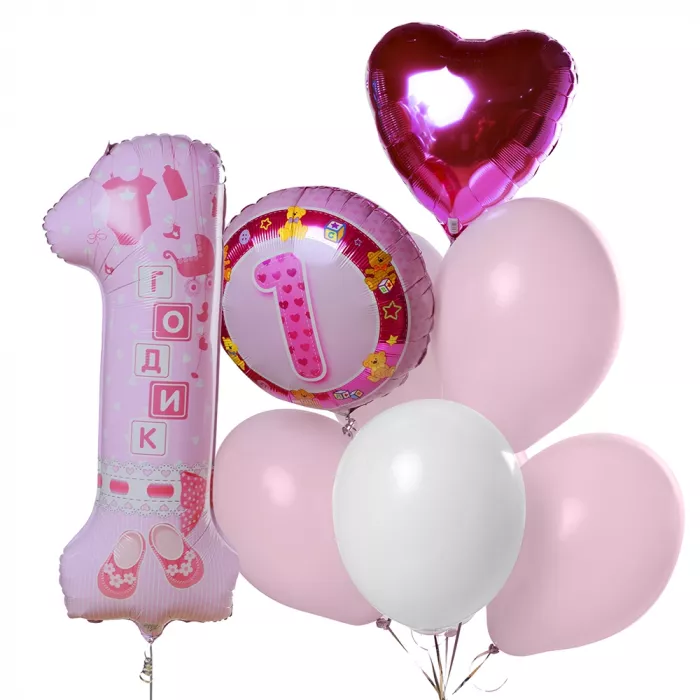 Композиция на Годик девочке