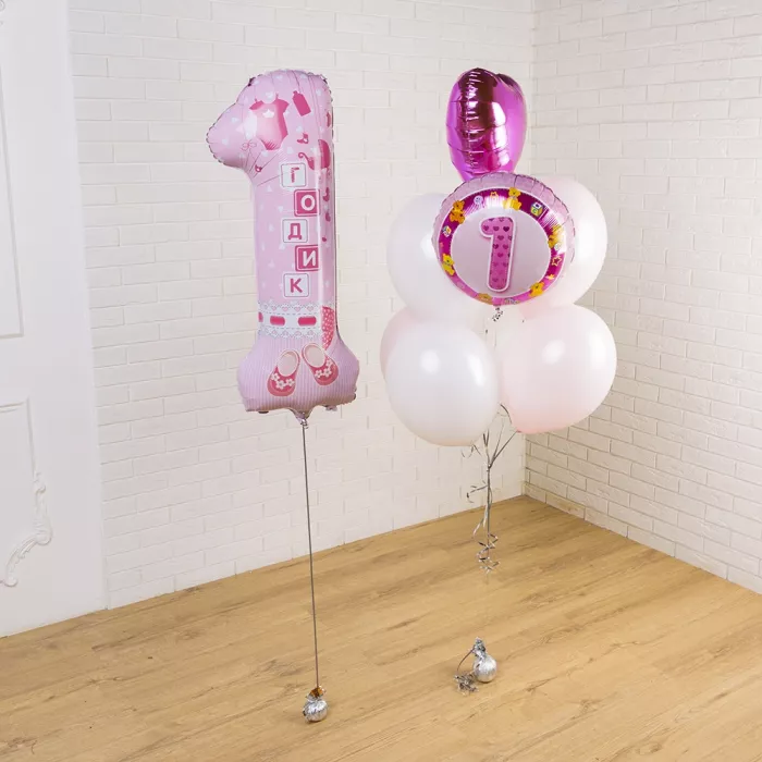 Композиция на Годик девочке