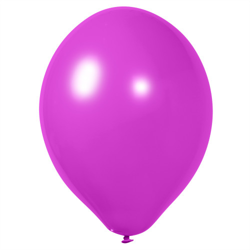 Латексный шар ярко-розовый
