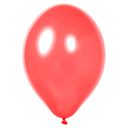 Воздушный шар без рисунка розовый