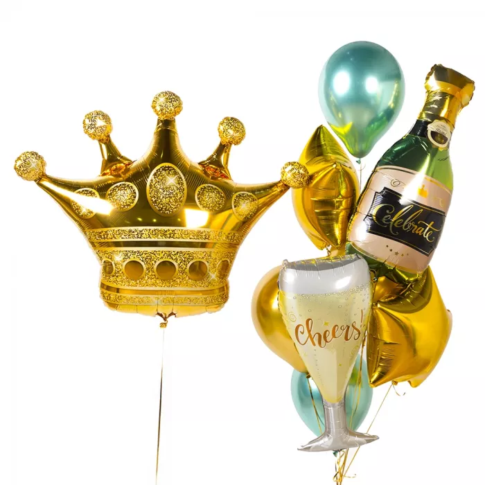 Композиция шаров Королевский вечер