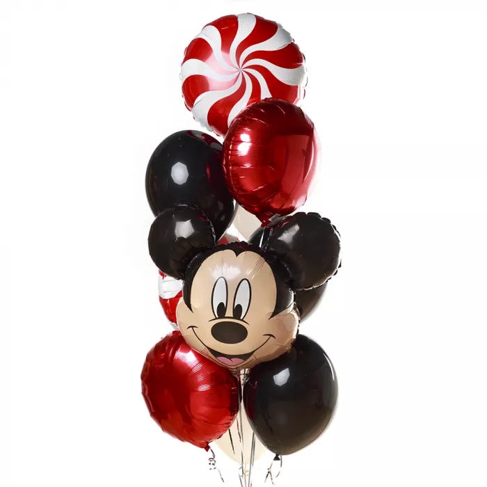 Фонтан шаров с Микки Маусом