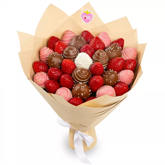 Букет из клубники (Грация размер M)