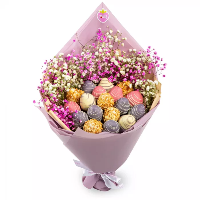 Букет из клубники (Клубничное чудо размер S)