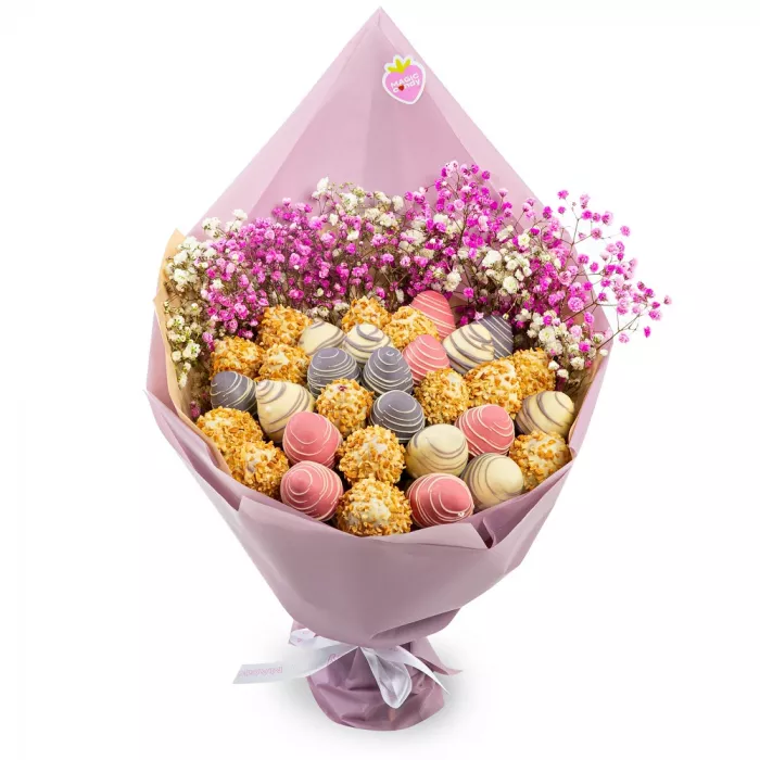 Букет из клубники (Клубничное чудо размер M)