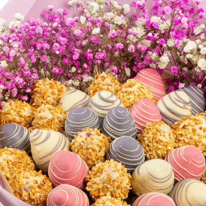 Букет из клубники (Клубничное чудо размер M)