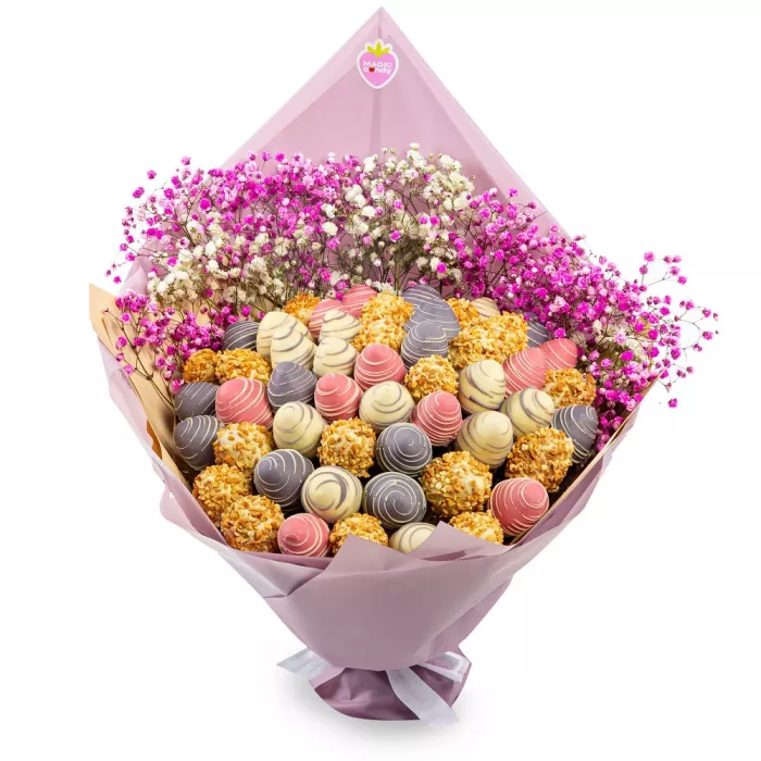 Букет из клубники (Клубничное чудо размер L)