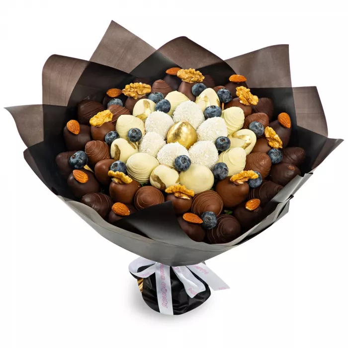 Букет из клубники (Фаберже размер L)