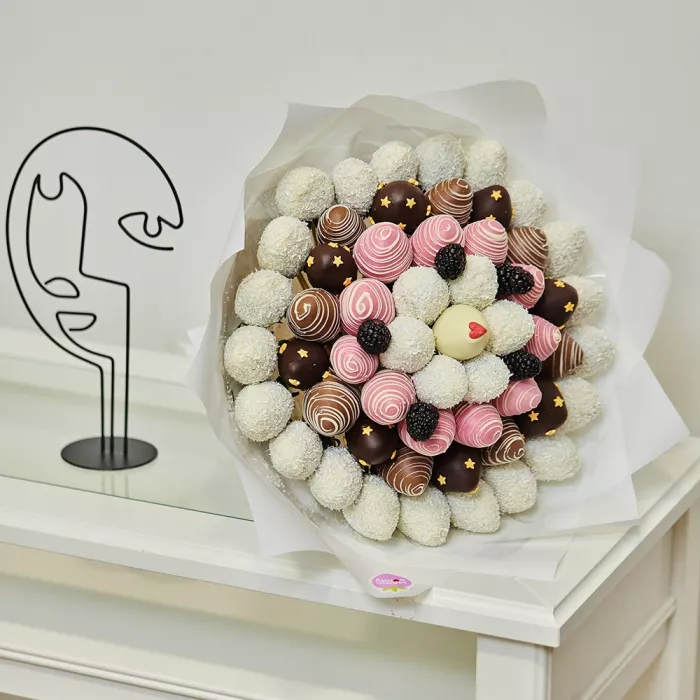 Букет из клубники (Love размер L)