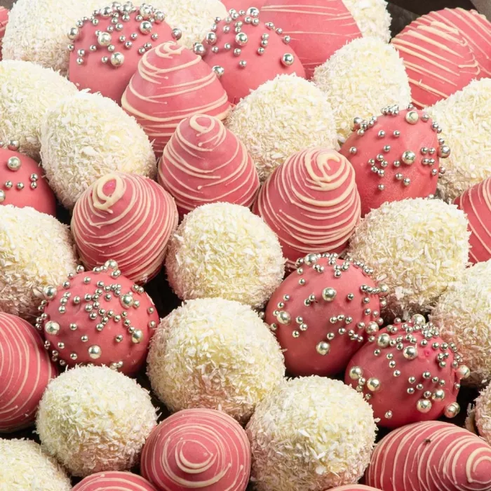 Букет из клубники (Pink размер L)