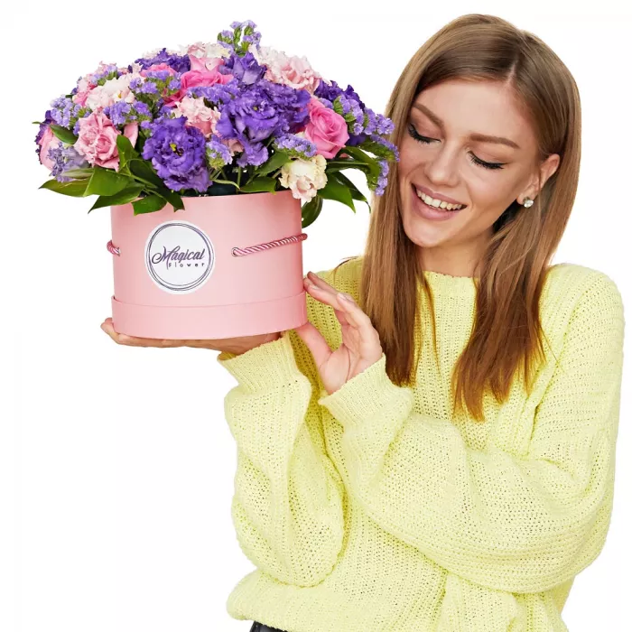 Шляпная коробка "Магия чувств" мини