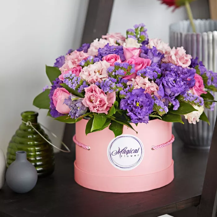 Шляпная коробка "Магия чувств" мини