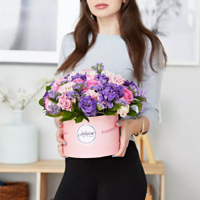 Шляпная коробка "Магия чувств" мини