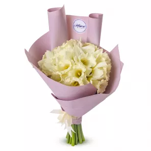 Букет из 15 белых нарциссов