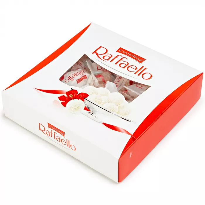 Конфеты Raffaello, с цельным миндальным орехом 240 г