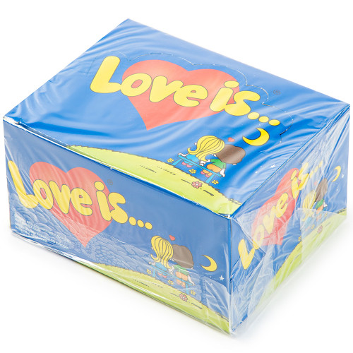 Жевательная резинка "Love is.." банан и клубника