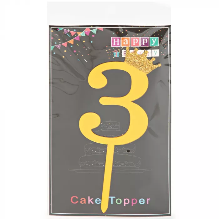 Топпер "ЦИФРА" 3