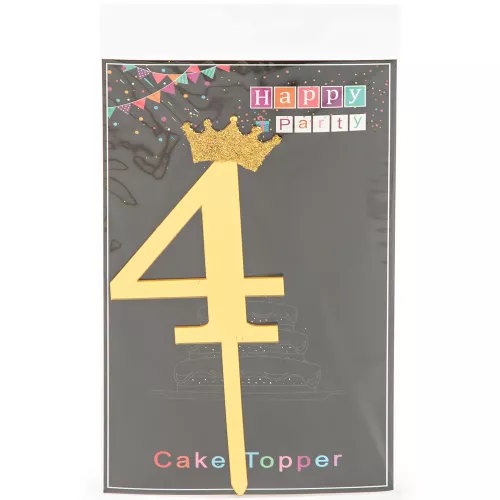 Топпер "ЦИФРА" 4