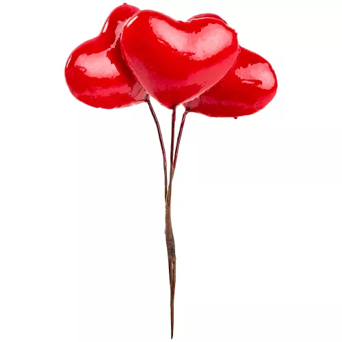 Набор сердец на вставках