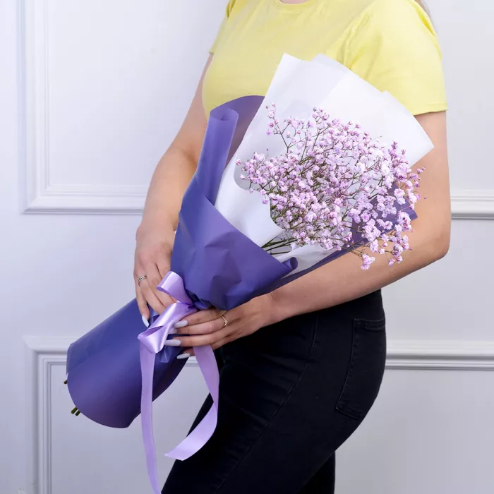 3 фиолетовые гипсофилы