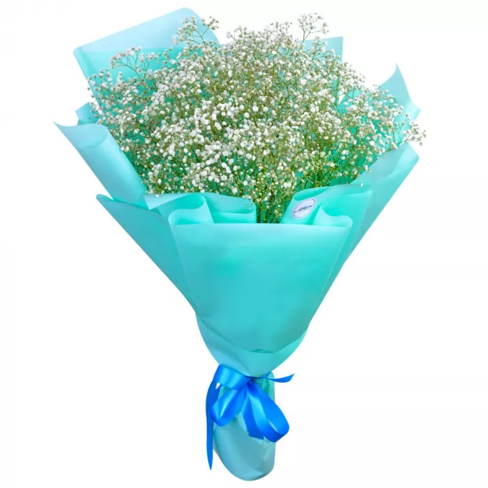 Букет из 7 белых гипсофил Букет из 7 белых гипсофил