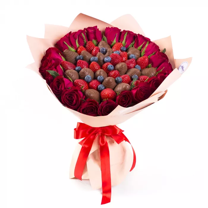 Букет из клубники (Натролис Размер M)