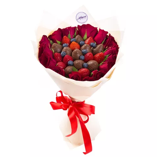 Букет из клубники (Натролис Размер S)
