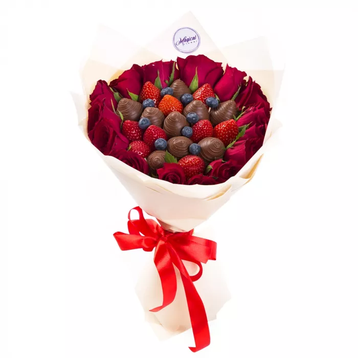 Букет из клубники (Натролис Размер S)