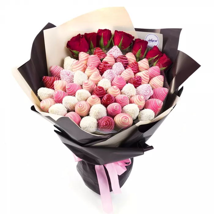 Букет из клубники (Сладкое воспоминание Размер L)