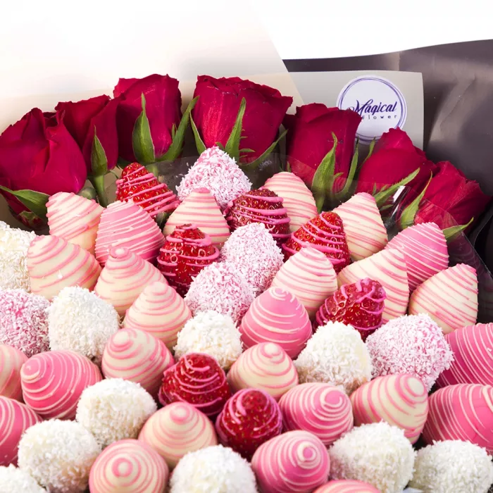 Букет из клубники (Сладкое воспоминание Размер L)