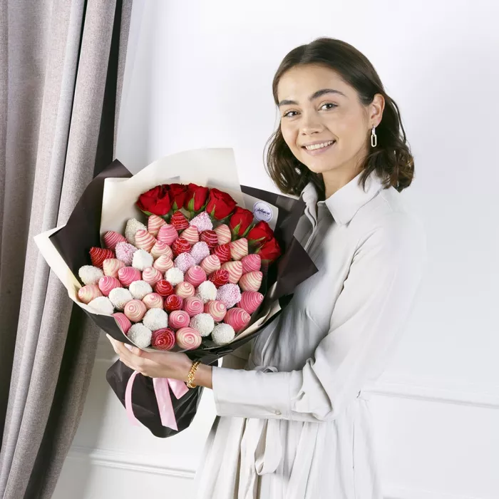 Букет из клубники (Сладкое воспоминание Размер L)